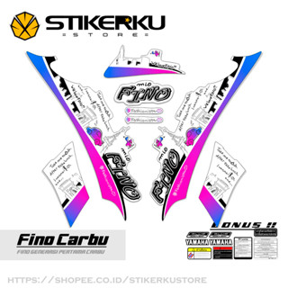 สติกเกอร์ FINO Carb MOTIF 9 FINO OLD FINO 113 FINO OLD YAMAHA MIO FINO Carb YAMAHA Stickers Pole New Design Filma stickerkustore สําหรับติดตกแต่งรถยนต์