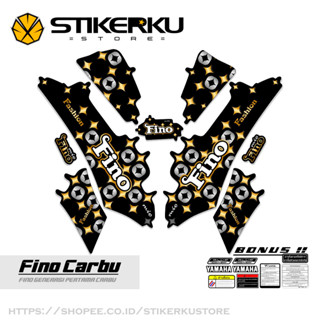 สติกเกอร์ FINO Carb MOTIF 16 FINO OLD FINO 113 FINO OLD YAMAHA MIO FINO Carb YAMAHA Stickers Pole New Design Filma stickerkustore