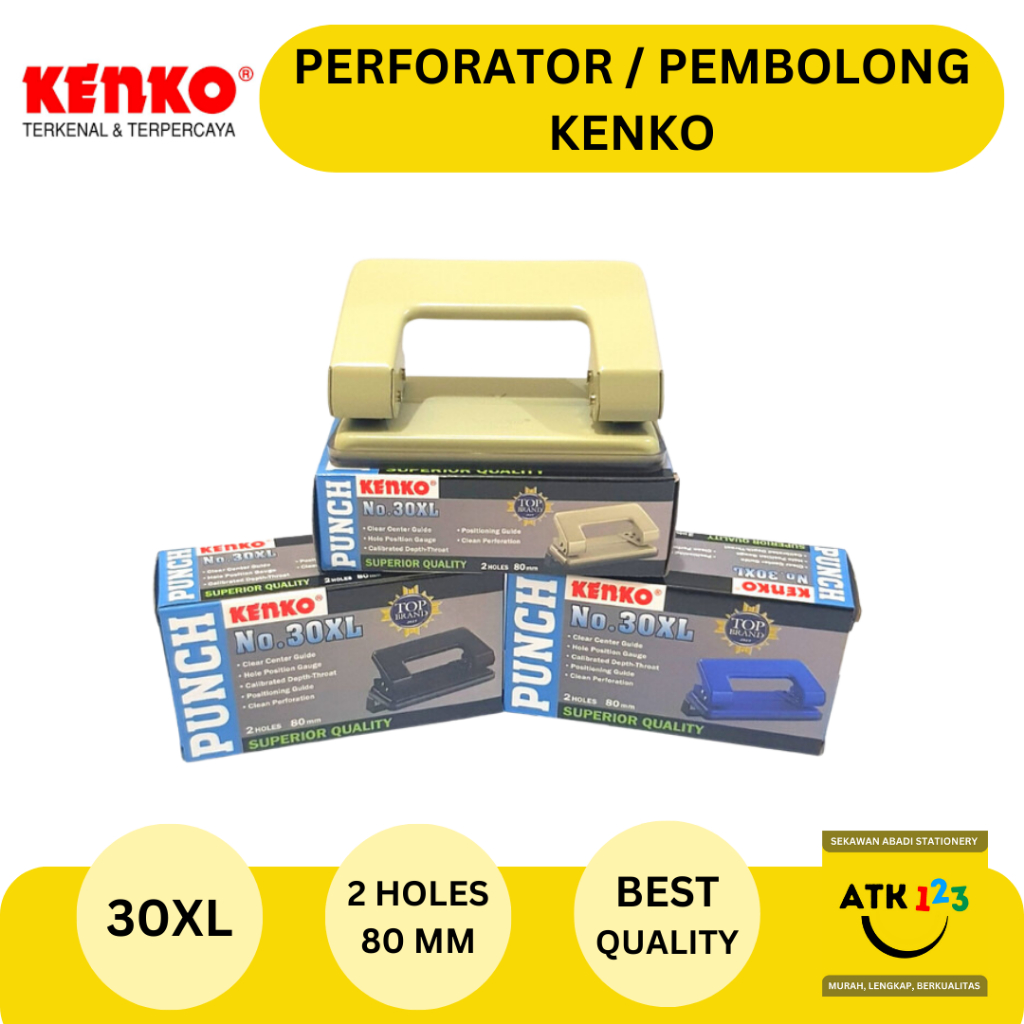 Kenko Brand Paper Punch / Paper Punch / Punch No. 30XL