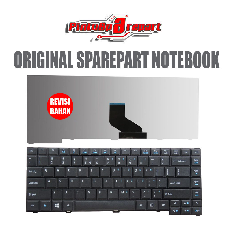 (สีดําGENUINE) ต้นฉบับใหม่ Acer Travelmate TM4750 P243 4750G 4750Z 4750Z 4750ZZZZZZ คีย์บอร์ด ORIGIN