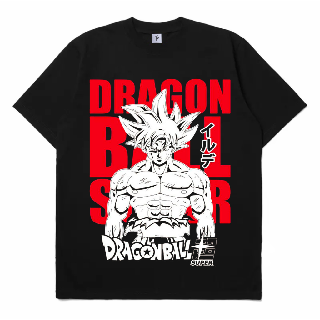 เสื้อยืด ลายการ์ตูนอนิเมะ GOKU DRAGON BALL SUPER