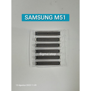 Samsung M51 ตัวเชื่อมต่อซ็อกเก็ต LCD