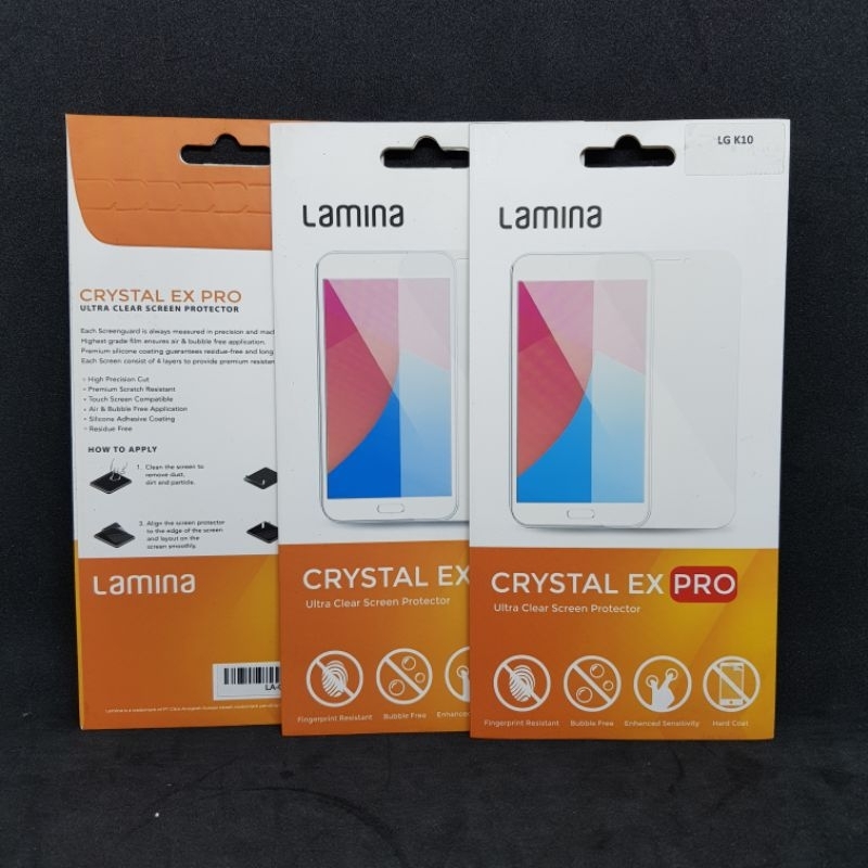 Lamina กระจกนิรภัย Anti-Scratch LG K10 ORIGINAL Official