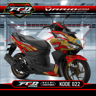 สติกเกอร์รูปลอก ลายกราฟฟิค Fullbody Honda All New Vario 160 - Variation List Motor 022