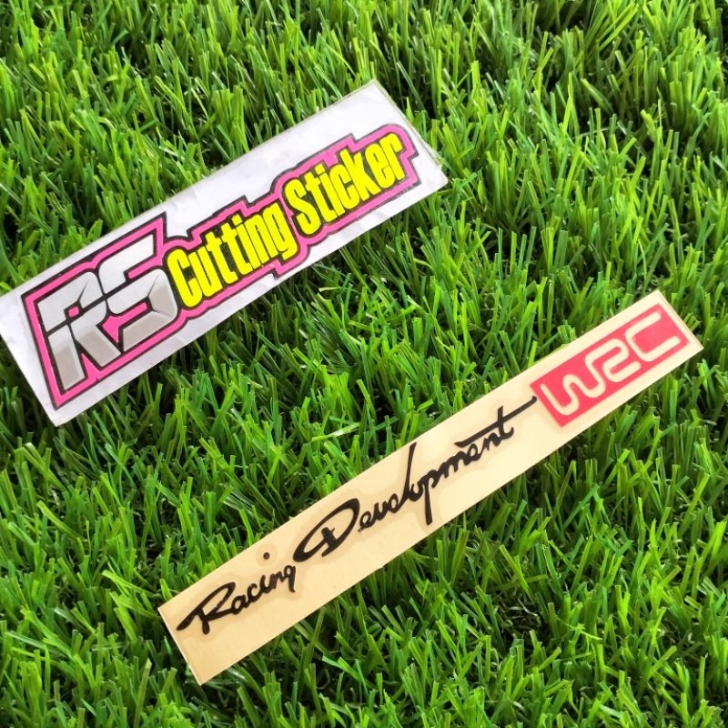 ตัดสติ๊กเกอร์ Racing Development wrc