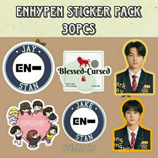 สติกเกอร์ Enhypen STICKER มี 30 ชิ้น [30 ชิ้น]