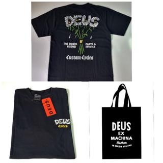 เสื้อยืด ผ้าฝ้าย 100% พิมพ์ลาย Deus EX MACHINA PREMIUM สําหรับผู้ชาย DS05