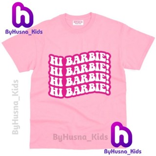 เสื้อยืด พิมพ์ลายภาพยนตร์ BARBIE สําหรับเด็กวัยหัดเดิน