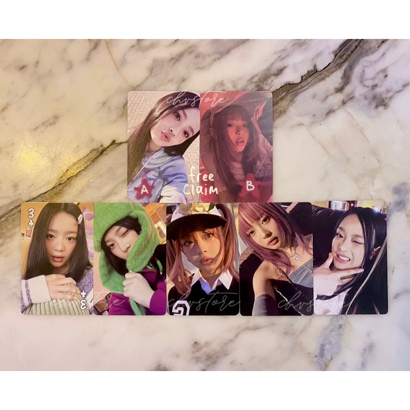 Hanni NJZ New Jeans Album Photocard PC Wv Omg Bluebook SG23