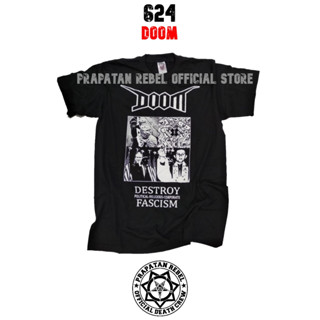 เสื้อยืด แขนสั้น พิมพ์ลาย Metal DOOM Buitlup Metal Punk Rock Original PURITAN โดย PRAPATAN REBEL