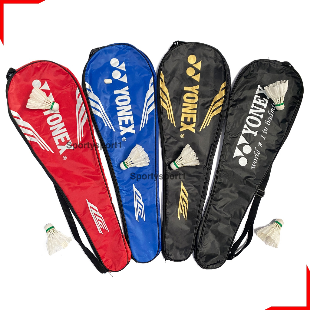 กระเป๋าไม้แบดมินตัน, กระเป๋าแร็กเก็ต BADMINTON, ฝาครอบแร็กเก็ต BADMINTON เหมาะกับแร็กเก็ต 2 อัน