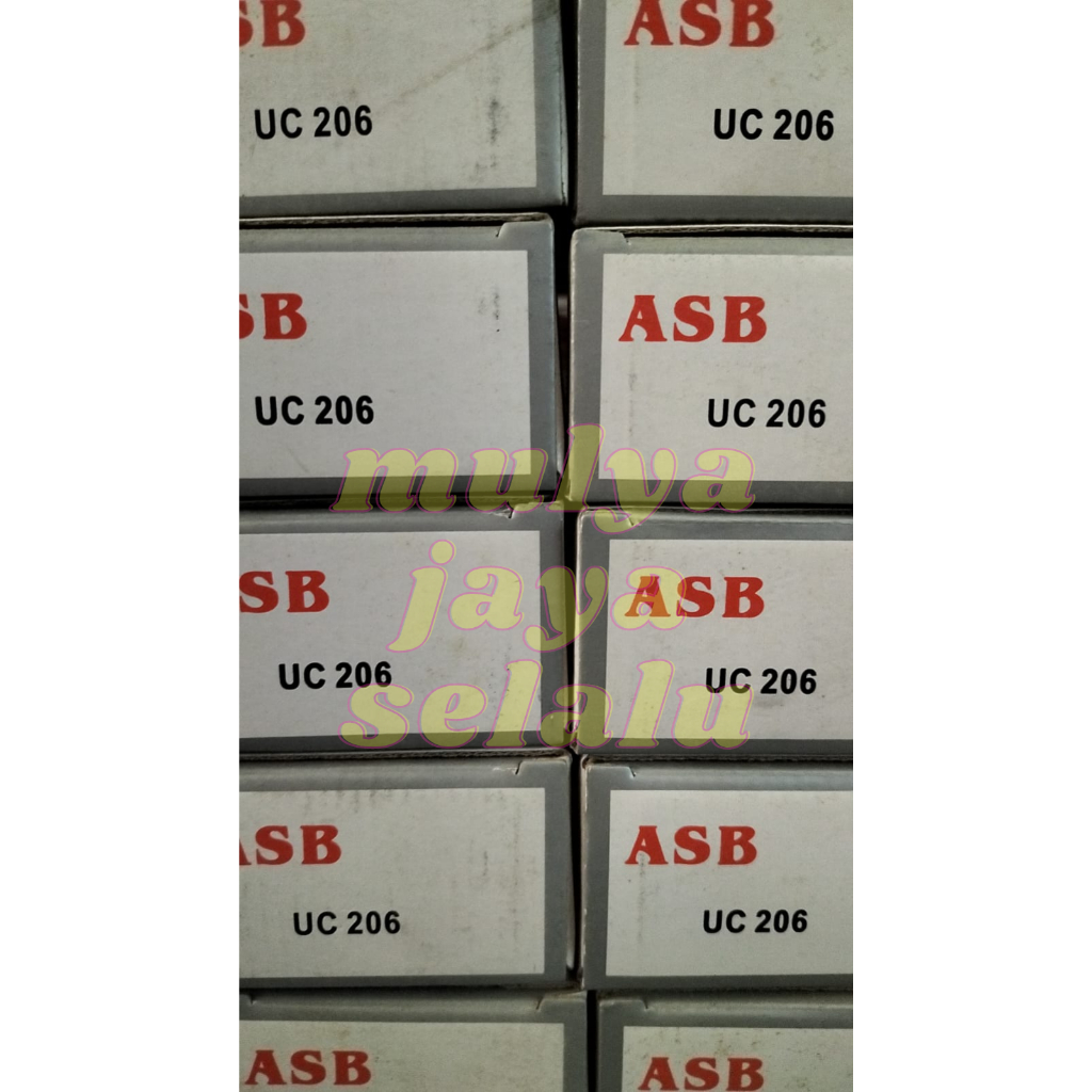 BEARING UC 206 ASB BRAND AS 30MM