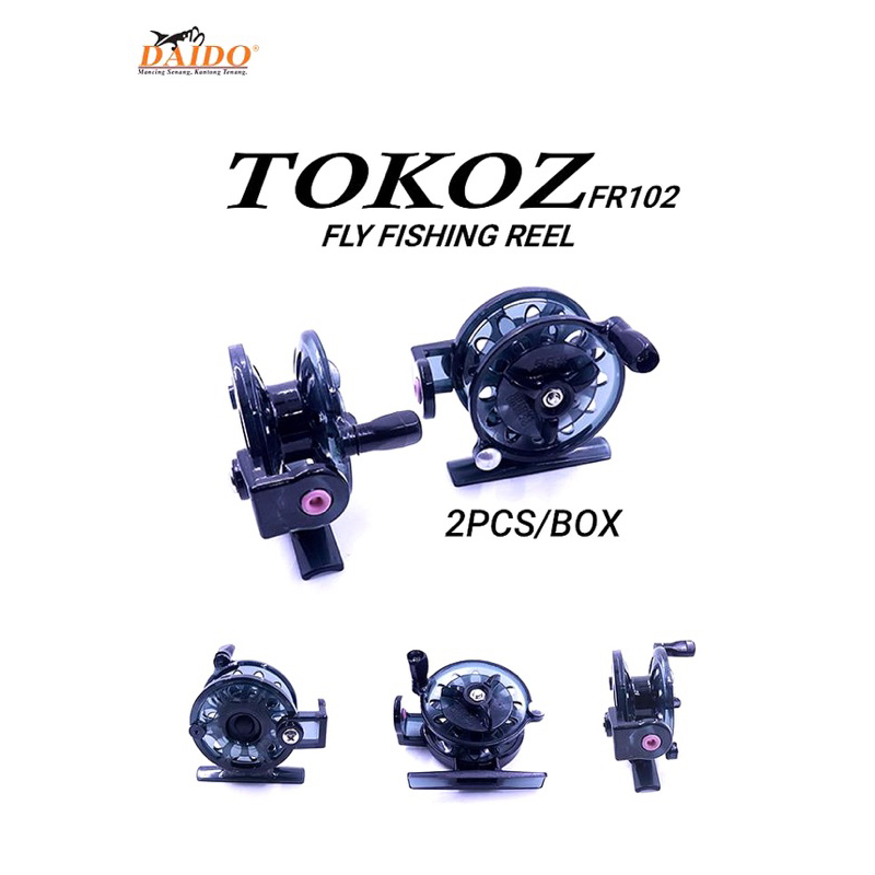 รอกตกปลา Tokoz Daido FR102 Fly Fishing