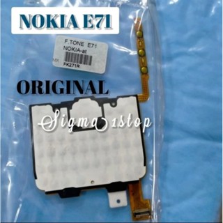 ปุ่มกดคีย์บอร์ด แบบยืดหยุ่น สําหรับ Nokia E71