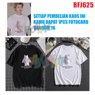 Rfj625 เสื้อยืด ลายแมว jaemin nct dream สไตล์เกาหลี