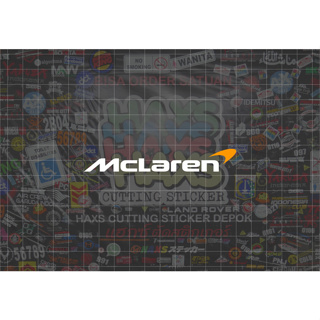 สติกเกอร์โลโก้ McLaren ขนาด 10 ซม. สําหรับตกแต่งรถจักรยานยนต์ รถยนต์