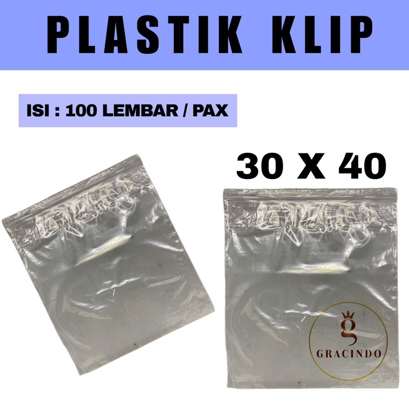 100 แผ่น / แผ่นพลาสติก 30x40 05 ZIPLOCK ZIPLOCK ZIP LOCK ZIPLOK