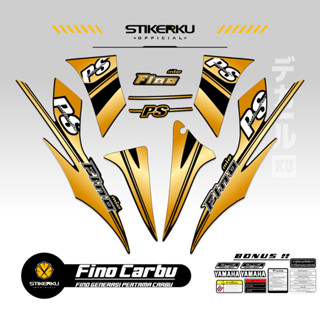สติกเกอร์ FINO Carb MOTIF 1 FINO OLD FINO Carb Sticker FINO Carb Sticker Current Design FINO 113 FINO OLD YAMAHA MIO FINO Carb YAMAHA Stickers Pole New Design Filma stickerkudecall