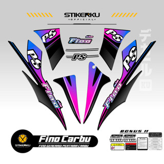 สติกเกอร์ FINO Carb MOTIF 2 FINO OLD FINO 113 FINO OLD YAMAHA MIO FINO Carb YAMAHA Stickers Pole New Design Filma stickerkudecal สําหรับติดตกแต่งรถยนต์