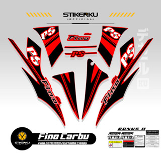 สติกเกอร์ FINO Carb MOTIF 3 FINO OLD FINO 113 FINO OLD YAMAHA MIO FINO Carb YAMAHA Stickers Pole New Design Filma stickerkudecall สําหรับติดตกแต่งรถยนต์