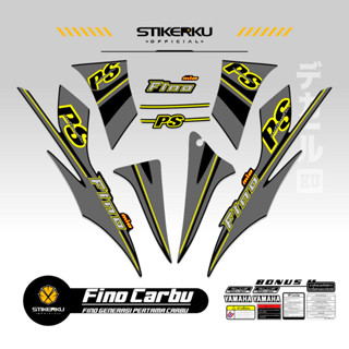 สติกเกอร์ FINO Carb MOTIF 5 FINO OLD FINO Carb Sticker FINO Carb Sticker Contemporary Design FINO 113 FINO OLD YAMAHA MIO FINO Carb YAMAHA Stickers Pole New Design Filma stickerkudecall