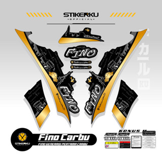 สติกเกอร์ FINO Carb MOTIF 6 FINO OLD FINO 113 FINO OLD YAMAHA MIO FINO Carb YAMAHA Stickers Pole New Design Filma stickerkudecall สําหรับติดตกแต่งรถยนต์