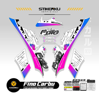 สติกเกอร์ FINO Carb MOTIF 9 FINO OLD FINO 113 FINO OLD YAMAHA MIO FINO Carb YAMAHA Stickers Pole New Design Filma stickerkudecall สําหรับติดตกแต่งรถยนต์