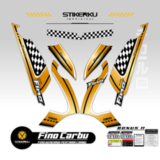 สติกเกอร์ FINO Carb MOTIF 11 FINO OLD FINO 113 FINO OLD YAMAHA MIO FINO Carb YAMAHA Stickers Pole New Design Filma stickerkudecall สําหรับติดตกแต่งรถยนต์