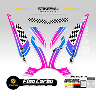 สติกเกอร์ FINO Carb MOTIF 14 FINO OLD FINO 113 FINO OLD YAMAHA MIO FINO Carb YAMAHA Stickers Pole New Design Filma stickerkudecall สําหรับติดตกแต่งรถยนต์