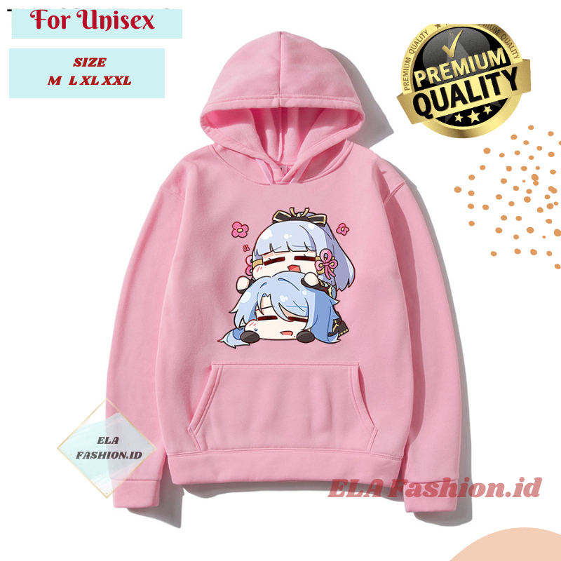 Kamisato Ayato Hoodie Genshin Impact Hoodie Unisex การ์ตูน Genshin
