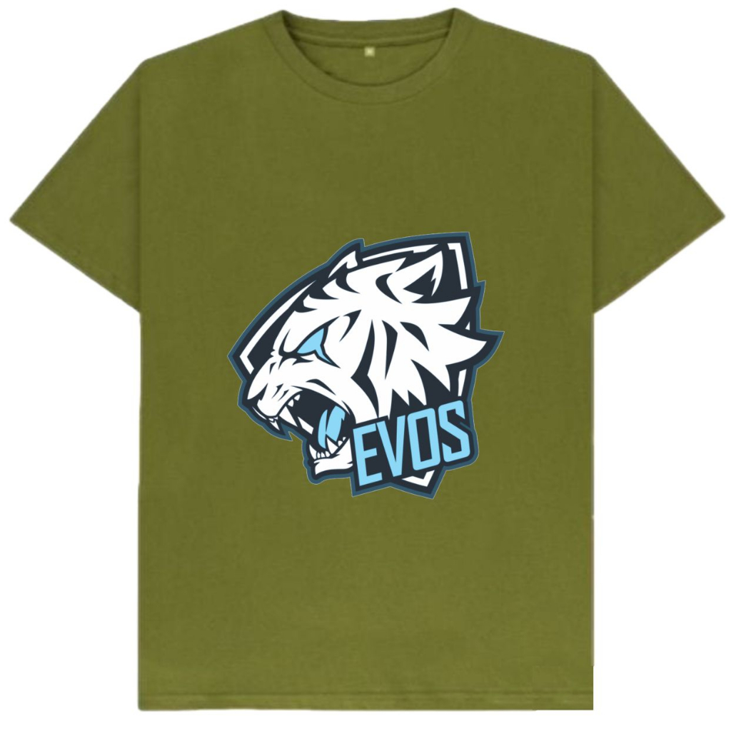 Evos E-sport Children & 39;s เสื้อยืดสําหรับเด็กชายและเด็กหญิงอายุ 1-10 ปีแขนสั้น H-Army สี