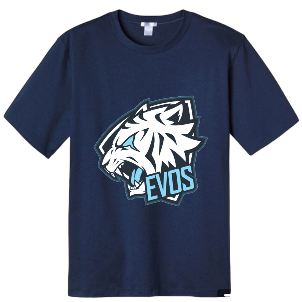 Evos E-sport Children& 39;s เสื้อยืดสําหรับเด็กชายและเด็กหญิงอายุ 1-10 ปีแขนสั้น Nevy สี