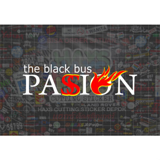 สติกเกอร์ Bejeu Black Bus Passion ขนาด 15 ซม. สําหรับติดตกแต่งรถจักรยานยนต์ รถยนต์