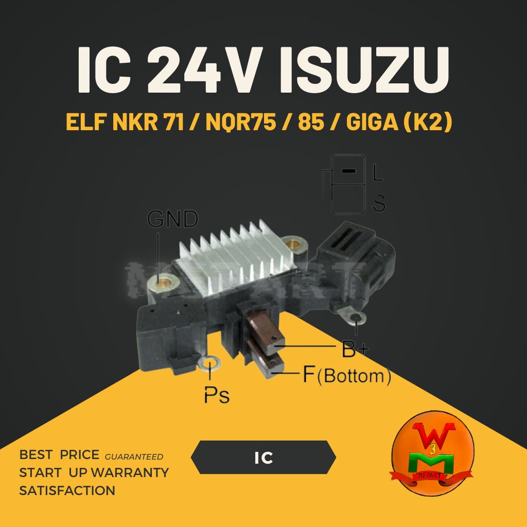 IC 24V ISUZU ELF NKR 71 / NQR75 / 85 / GIGA (K2)
