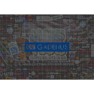 สติกเกอร์ตัด Gadelius ขนาด 10 ซม. สําหรับรถจักรยานยนต์ รถยนต์