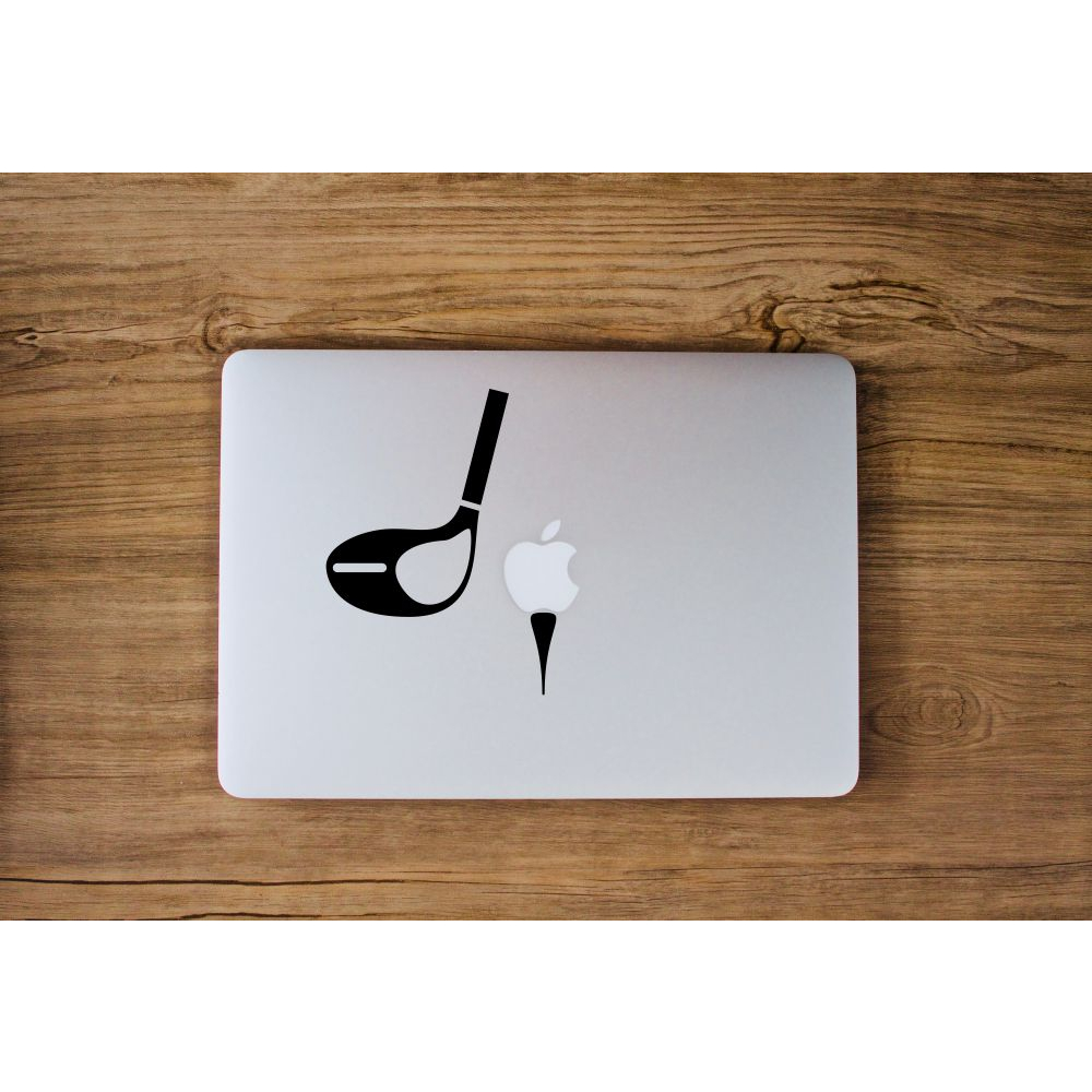 สติ๊กเกอร์ไม้กอล์ฟ - สติ๊กเกอร์ Macbook แล็ปท็อป