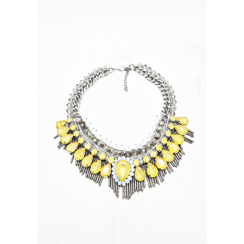 สร้อยคอคริสตัลสีเหลือง Tosca - npr490276