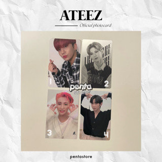 [ของแท้] โฟโต้การ์ด Ateez Park Seonghwa Kang Yeosang Choi Jongho PC