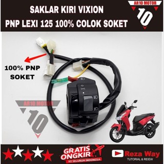 Vixion สวิตช์ซ้าย ORI MINDA PNP LEXI 125 PNP ซ็อกเก็ต 100%