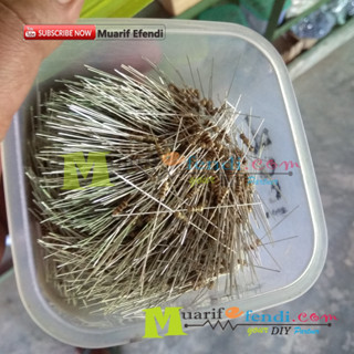 ตัวต้านทานควอทเตอร์ 1/4 วัตต์ พร้อมหลายขนาด