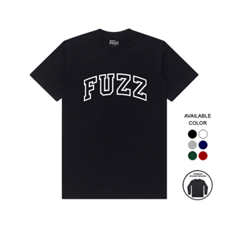 เสื้อยืด พิมพ์ลายตัวอักษร Fuzz Basic Arch