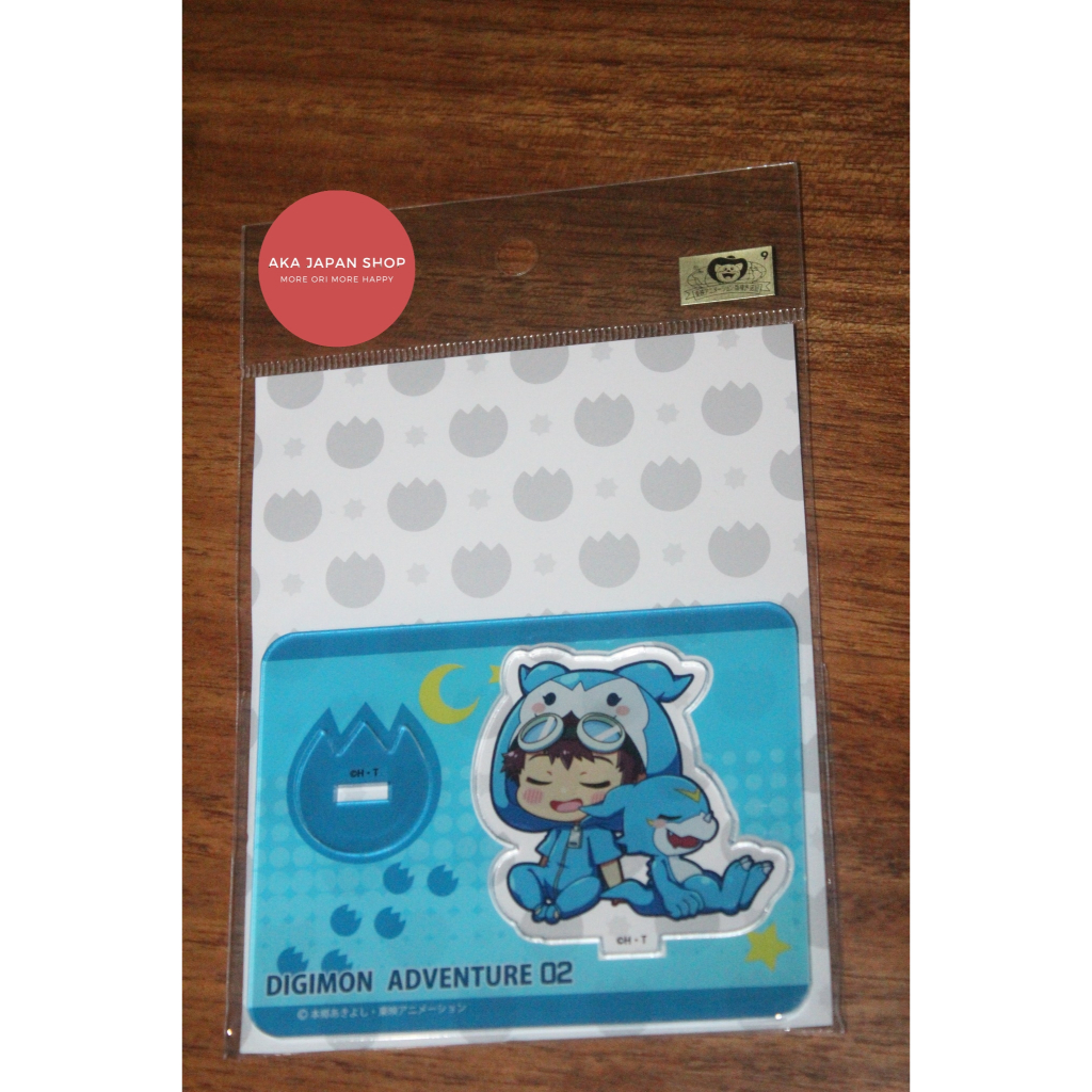 Digimon Adventure Series GyaoColle Mini Chara Stand Daisuke & Veemon
