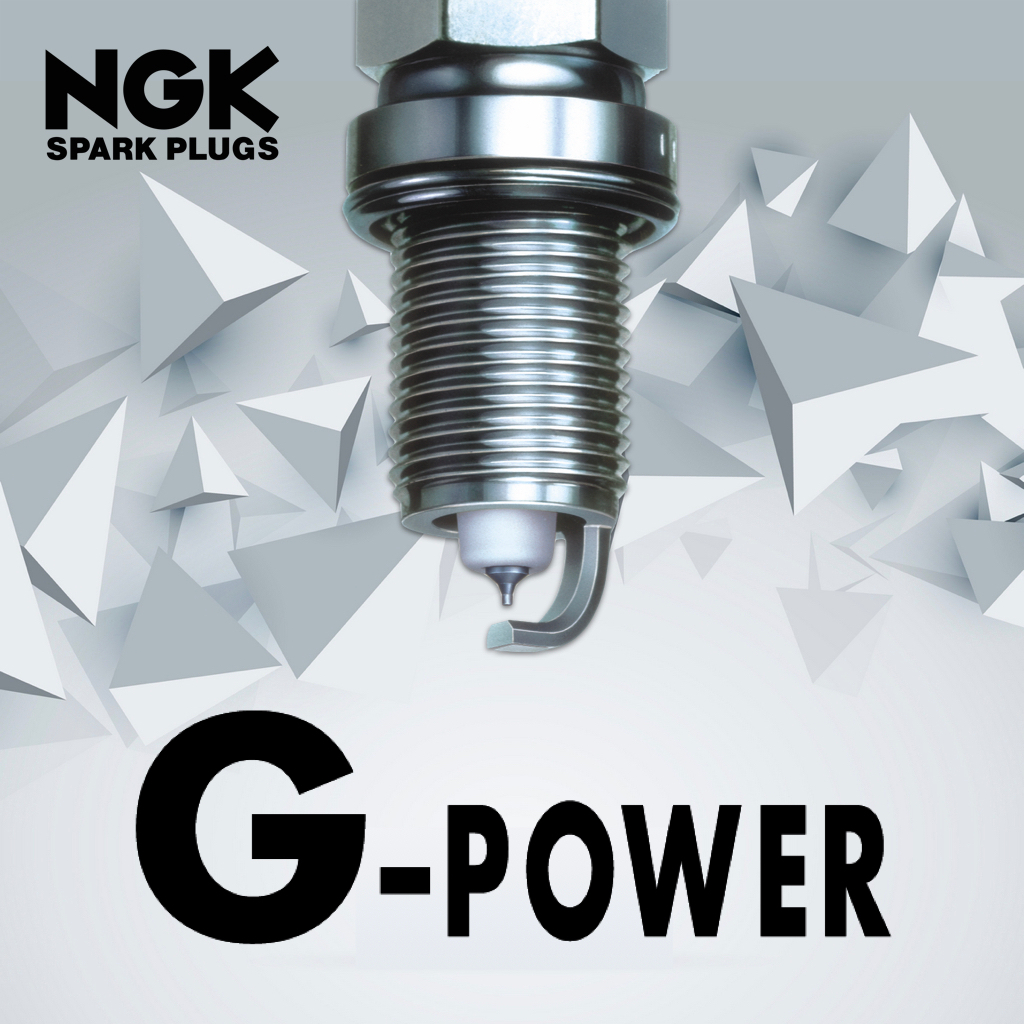 NGK GPower Platinum BR8EGP, BR7HGP, BPR7HGP, CR6HGP, CR7HGP, CPR6EAGP-9, CPR7EAGP-9, CPR8P, RG9, CP-