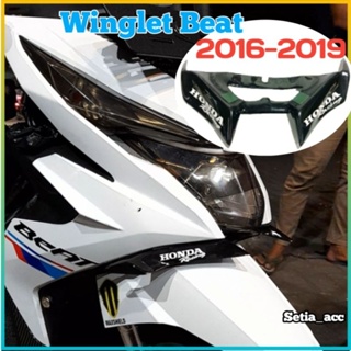 Winglet Beat Street Beat new Fi Esp Echo 2016 2017 2018 2019 สีดํา แดง ขาว น้ําเงิน ส้ม