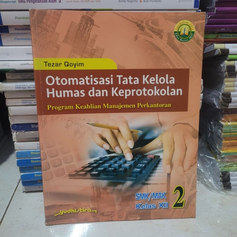 YUDISTIRA USED BOOK - AUTOMATION OF PUBLIC RELATIONS และ PROTOCOLIZATION CLASS 1/2/3 SMK K13 REVISIO