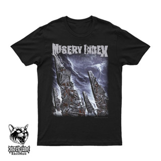 Musickcadas เสื้อยืด - Misery Index ‎- พลังทางเพศ