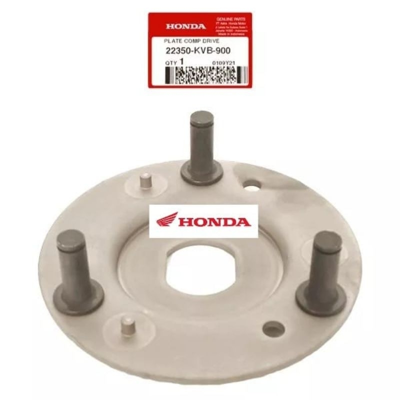 22350-KVB-900 ไดรฟ์คอมเพลท ตัวยึดซับคลัชคู่ Honda Spacy F1, Vario Carbu, Vario 125F1, 125esp, Vario 