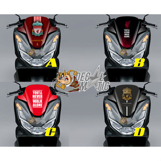 สติกเกอร์ติดที่บังแดด Honda PCX 150 160 Ball Club Iiverpool FC