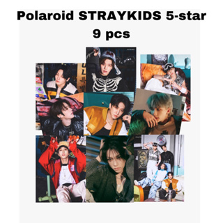 รูปโพลารอยด์ straykids 5 ดาว 9 ชิ้น