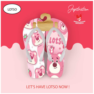 [Flip Flops] Lotso Pinky Flip Flops Cowo รองเท้าแตะชายหาด ฟองน้ํา ไม่ใช่ยาง สําหรับเด็ก ผู้ใหญ่ เด็กวัยหัดเดิน